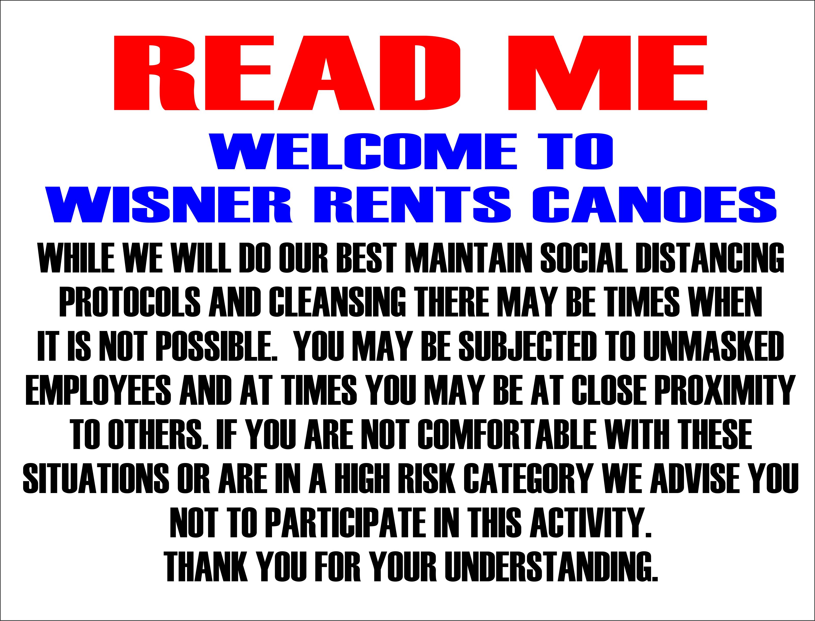 Wisner Rents Canoes Newaygo, MI River Rafting, Canoeing & Kayak Rentals